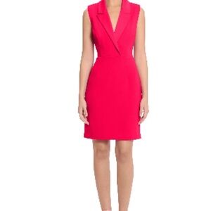 Donna Morgan Women's Vibrant Pink Mini Dress size US 8